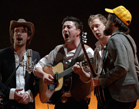 Mumford and Sons, nos Brit Awards 2011