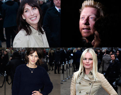 Caras conhecidas na Semana da Moda de Londres