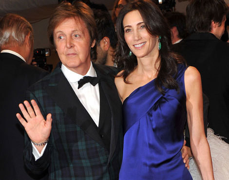 Paul McCartney e Nancy Shevell 