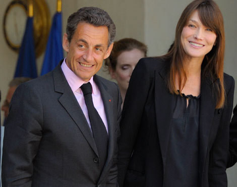 Nicolas Sarkozy e Carla Bruni