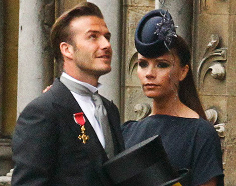 Victoria e David Beckham 