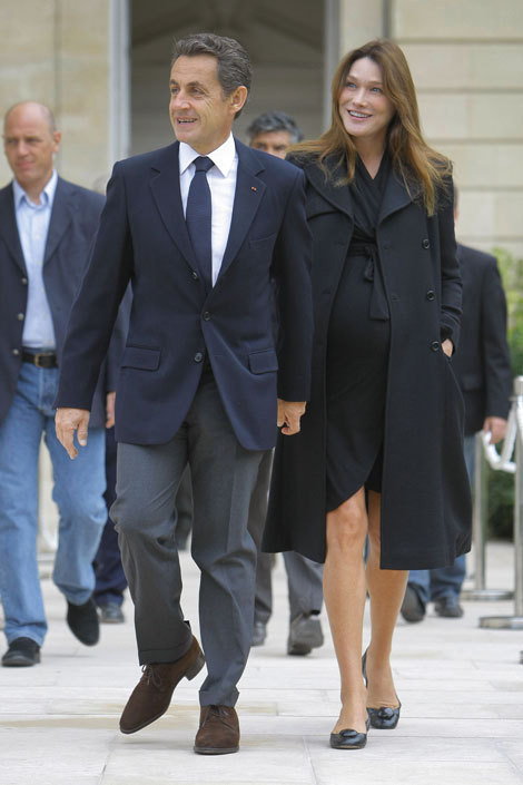 Nicolas Sarkozy e Carla Bruni