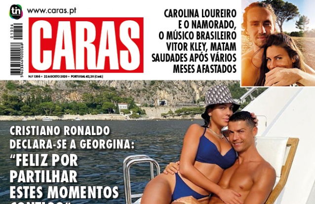 Caras  Fã repara em pormenor inusitado nesta fotografia de Cristiano  Ronaldo e Georgina