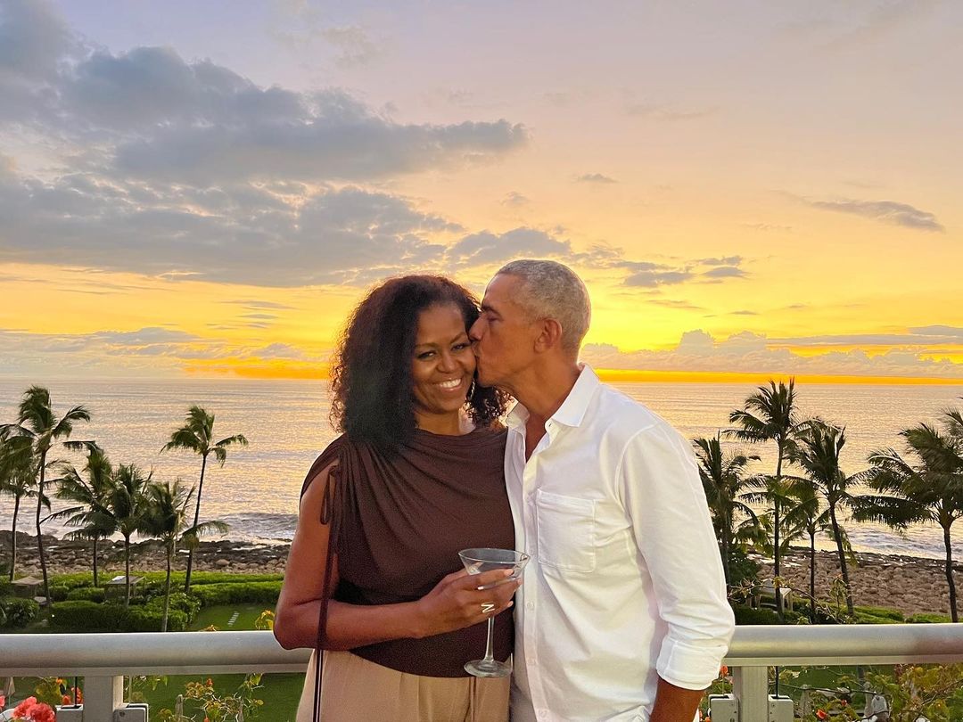Barack e Michelle Obama celebram 30 anos de casamento 
