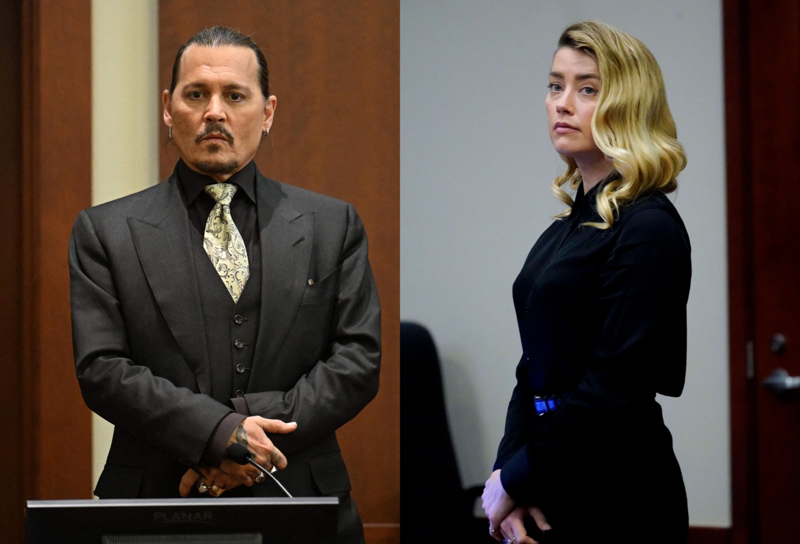 Começa o julgamento por difamação entre Johnny Depp e Amber Heard