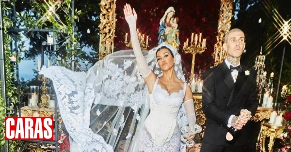 Kourtney Kardashian se casa com Travis Barker na Itália: Felizes para  sempre - Quem
