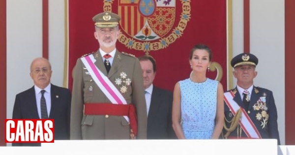 Los Reyes de España presidieron el desfile del Día de las Fuerzas Armadas este fin de semana