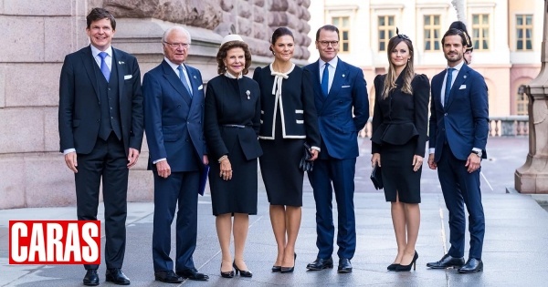 Com visuais sofisticados, família real da Suécia marca presença na abertura do Parlamento