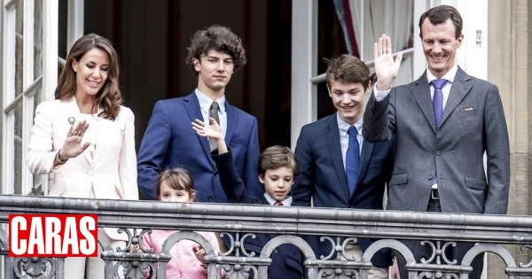 Prince Joaquim of Denmark meets with Margaret after this retired titles to grandchildren