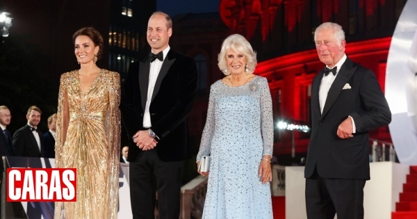 Reis Carlos III e Camilla posam ao lado dos príncipes de Gales em fotografia oficial com detalhe invulgar
