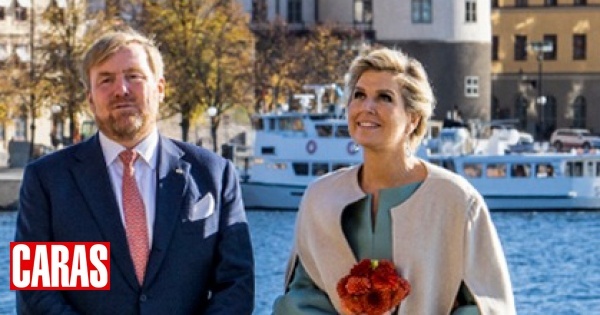 During an official trip to Sweden, Queen Maxima of the Netherlands 