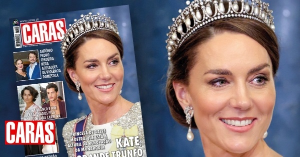 Na Caras desta semana: Kate, o grande trunfo da monarquia