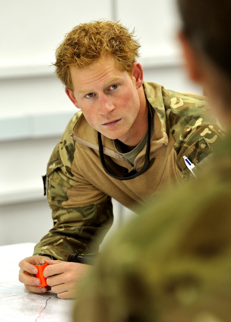 Príncipe Harry em missão no Afeganistão, em 2012
