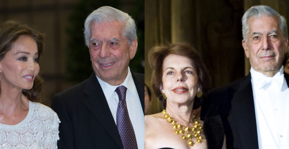 Mario Vargas Llosa reencontrou-se com a ex-mulher