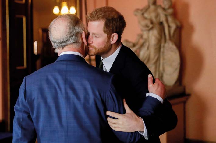 Harry fala pela primeira vez sobre a doença do pai