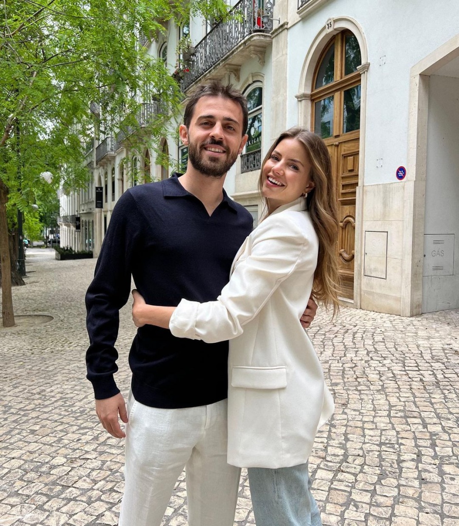 Bernardo Silva e Inês Degener Tomaz casam-se em julho