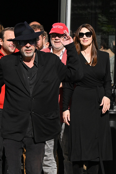 Monica Bellucci e Tim Burton, o novo casal sensação de Hollywood