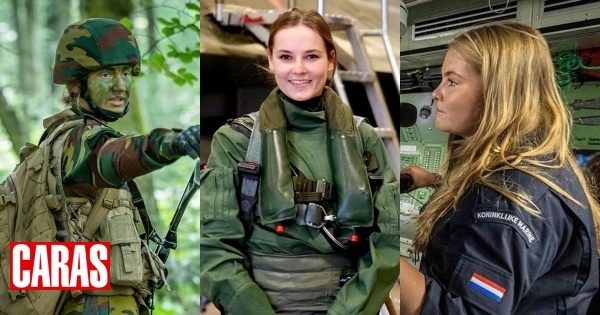 Conheça as princesas europeias com formação militar