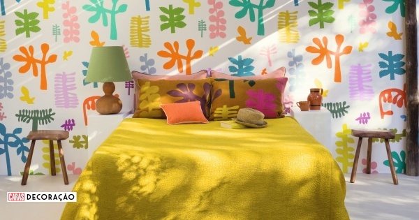 Olá, férias! Decorar a casa com papéis de parede inspiradores