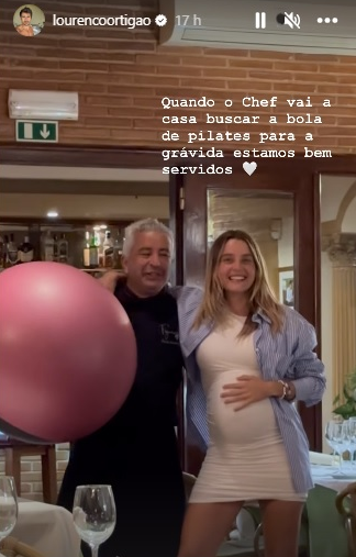 Veja como cresceu a barriga de grávida de Kelly Bailey