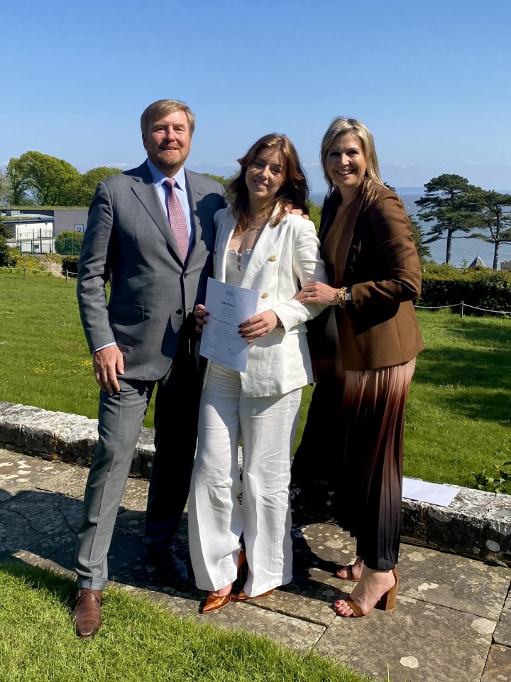 Máxima e Guilherme dos Países Baixos celebram graduação da princesa Alexia 