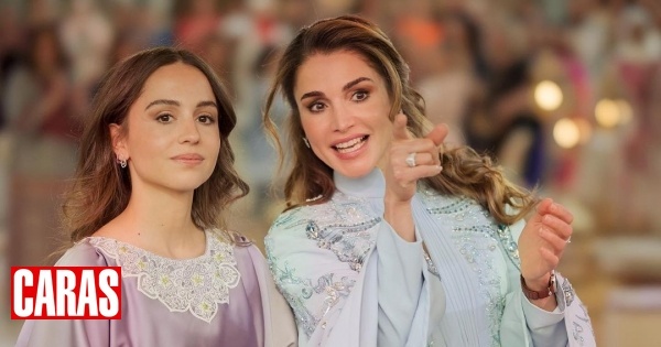 Os visuais luxuosos de Rania e das suas filhas