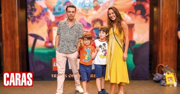 Ricardo Raposo mostra-se apaixonado pela bailarina Fabiana de Sousa