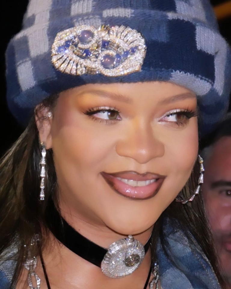 Caras  Rihanna surpreende em Paris com joia de 600 mil euros