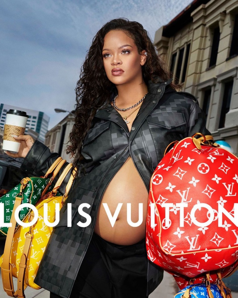 Grávida, Rihanna é protagonista da primeira campanha da era Pharrell Williams na Louis Vuitton