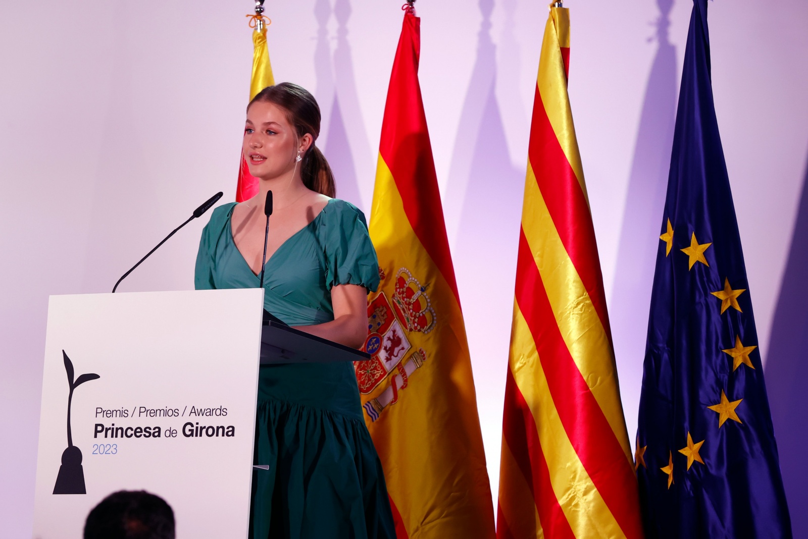 O discurso da princesa Leonor nos prémios Girona