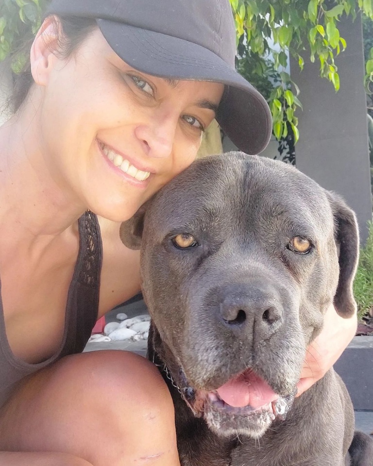 Andreia Dinis triste com a morte de amigo de quatro patas