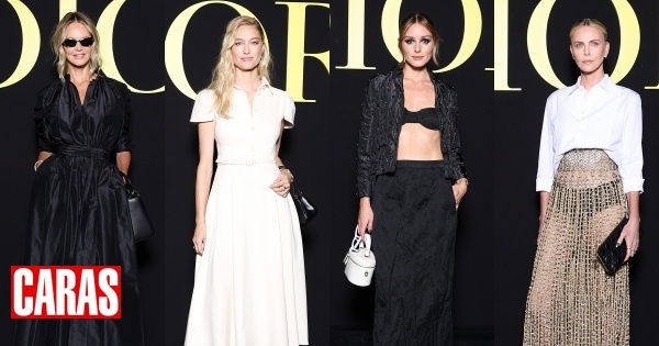 Desfile da Dior em Paris reúne plateia de luxo