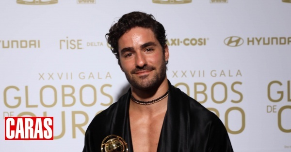 José Condessa ganha o Globo de Ouro de Melhor Ator na categoria de Ficção