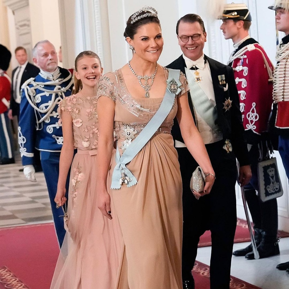 Os vestidos e as joias das convidadas do príncipe Christian da Dinamarca