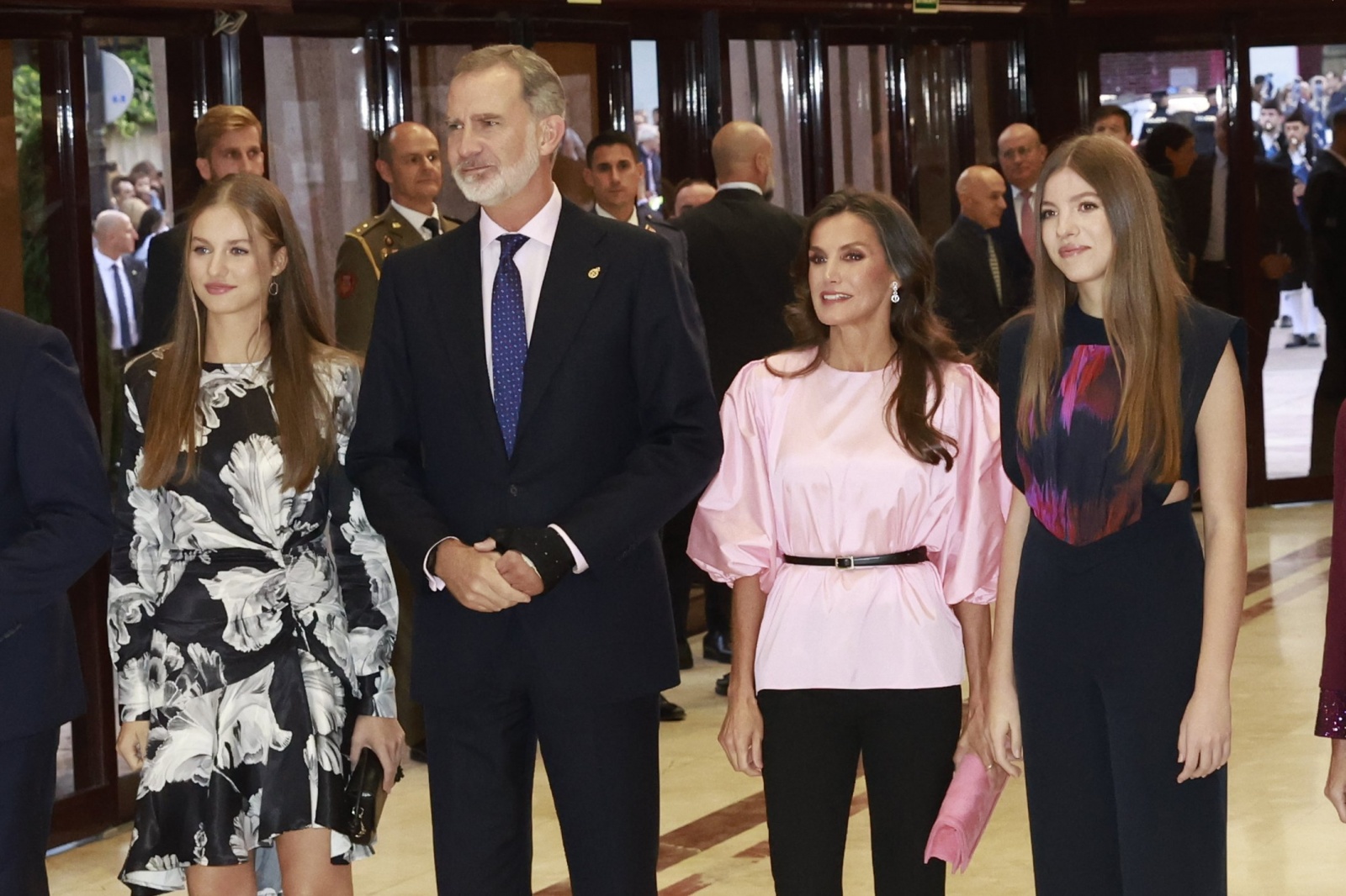 Concerto dos Prémios Princesa das Asturias marcado pelo reencontro da infanta Sofia com a princesa Leonor e os pais