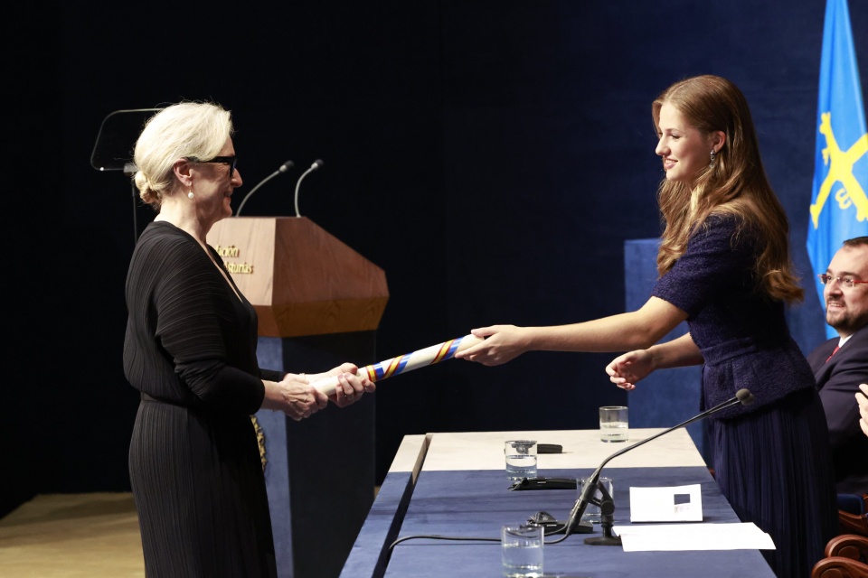 Meryl Streep apela à empatia no seu discurso no Prémio Princesa das Astúrias