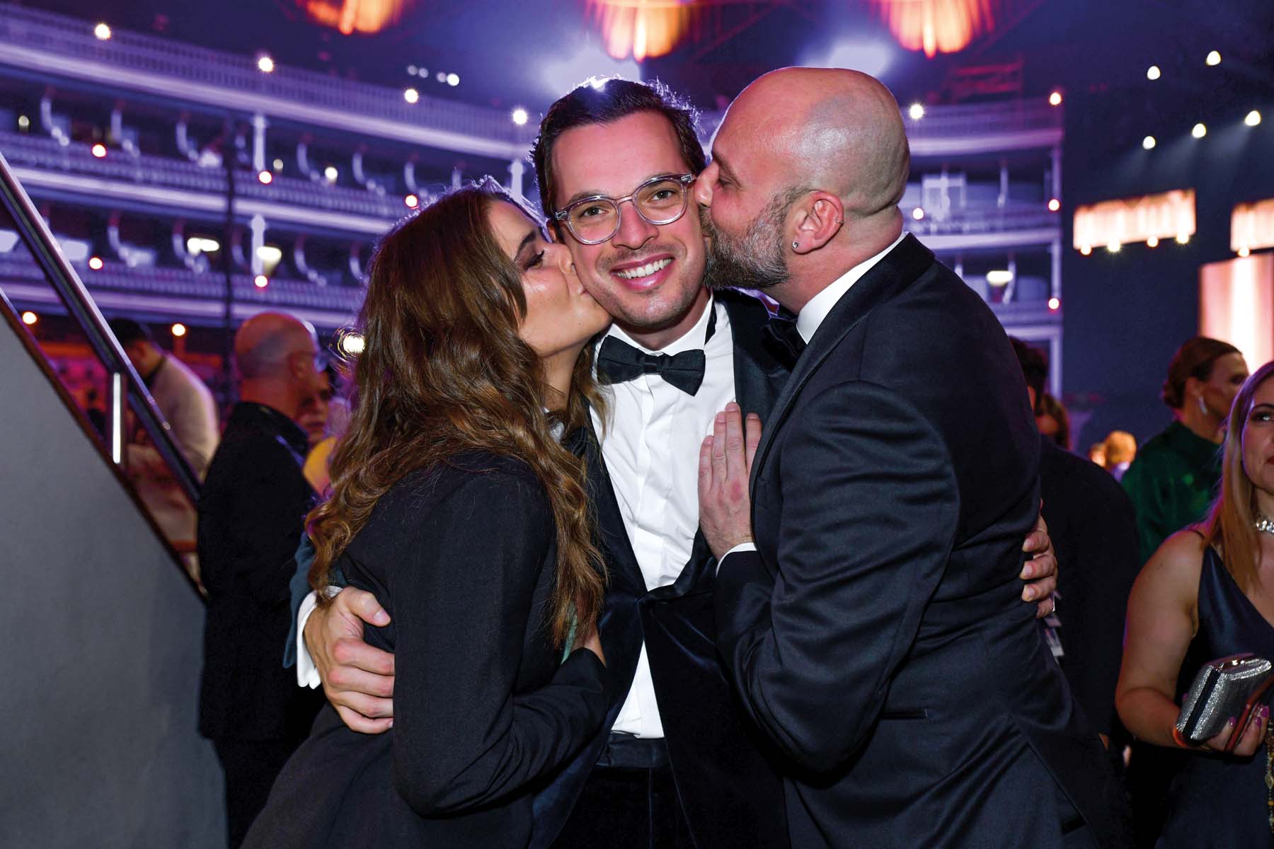 Caras Martim Sousa Tavares e Ana Ribeiro unidos na escolha dos “smokings”