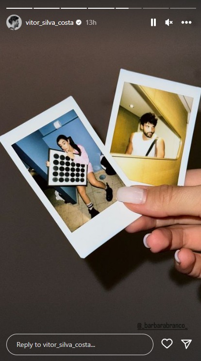 As "polaroids" que unem Bárbara Branco e Vítor Silva Costa