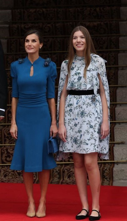 As escolhas sustentáveis de Letizia e Sofia no grande dia de Leonor