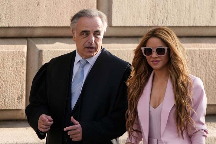 Shakira chega a acordo com as finanças em Espanha e já não vai a tribunal