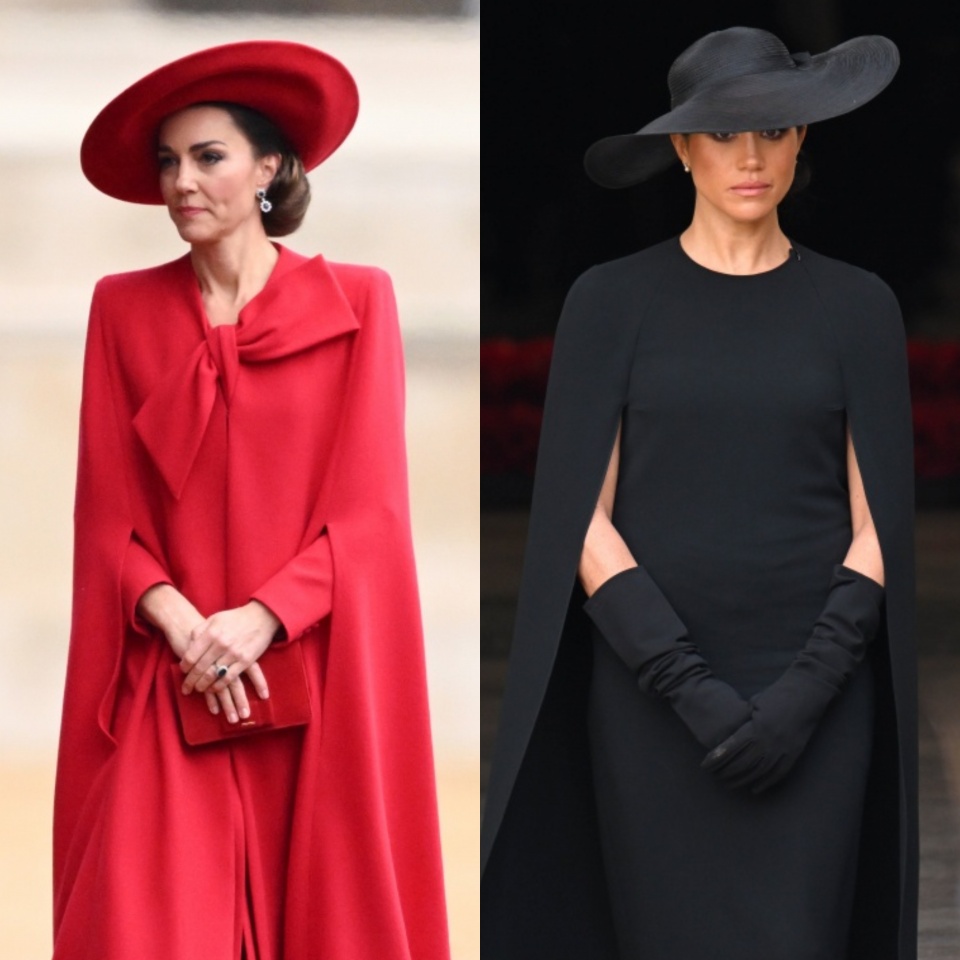 Kate inspira-se no "look" de Meghan