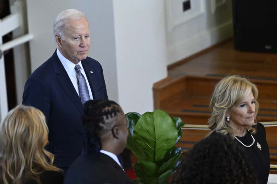 El funeral de la esposa de Jimmy Carter reúne a las primeras damas de Estados Unidos