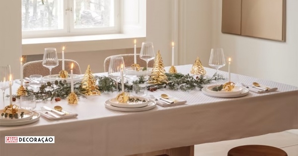 Natal à mesa para fazer cumprir a tradição