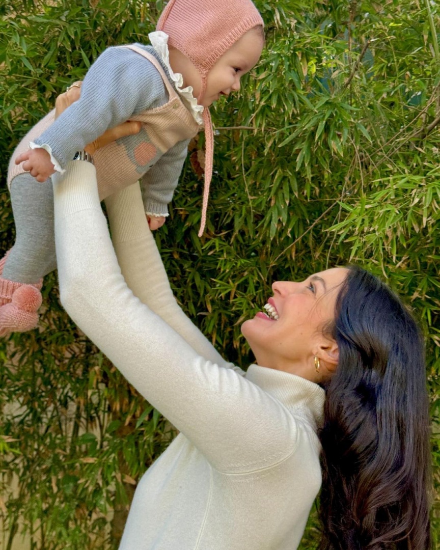 Sara Salgado celebra os seis meses da filha Vera