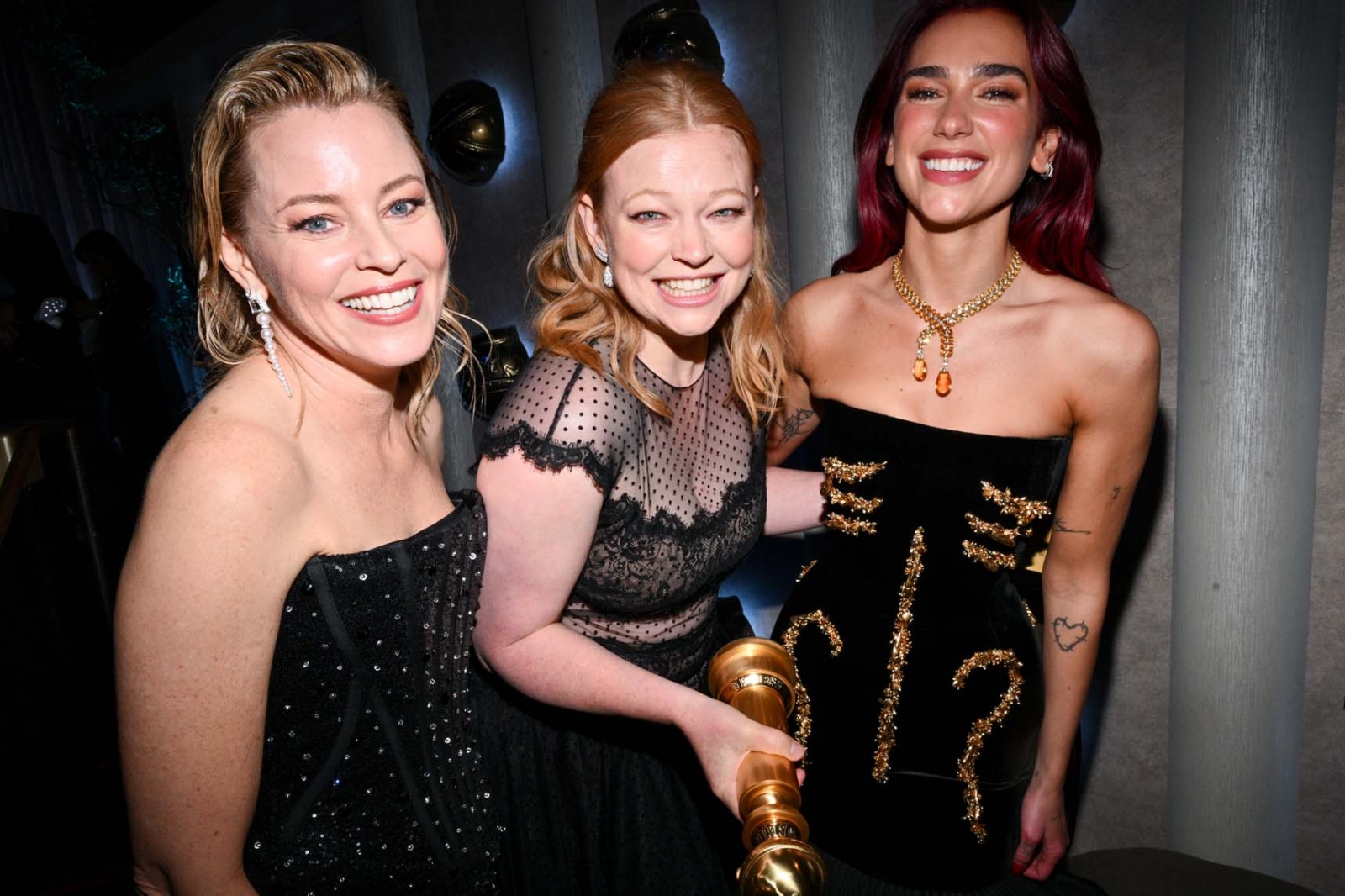 Os momentos mais divertidos nos bastidores dos Golden Globe Awards