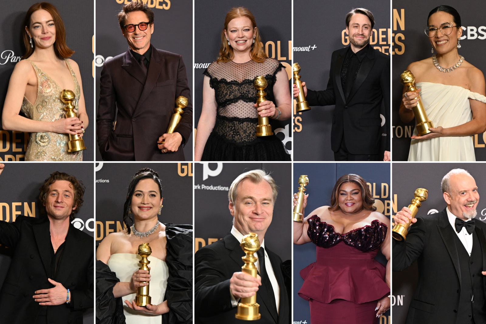 Os vencedores dos Golden Globe Awards 2024