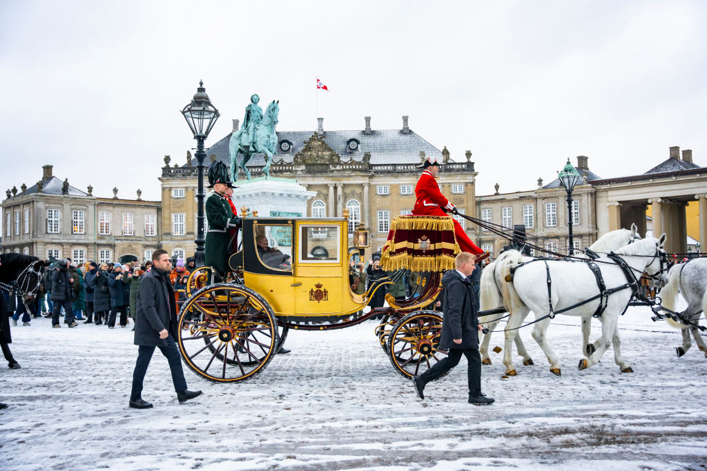 A luxuosa e histórica carruagem da rainha Margarida da Dinamarca