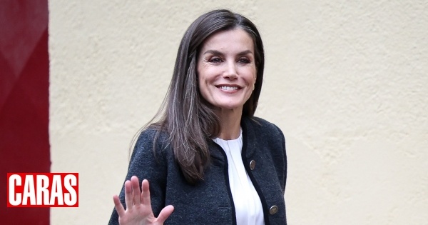 Letizia debuted a coat, which has already sold out