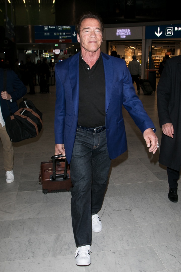 Arnold Schwarzenegger detido no aeroporto de Munique