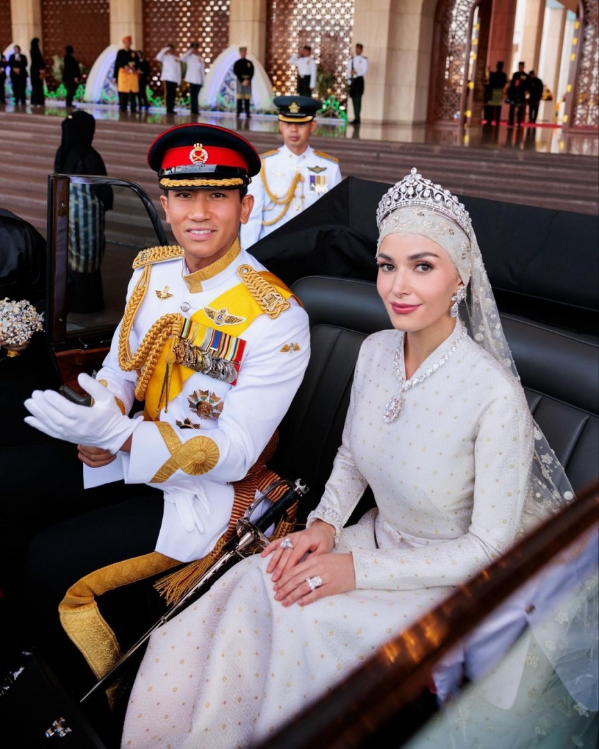 Os momentos mais espetaculares do casamento do príncipe do Brunei